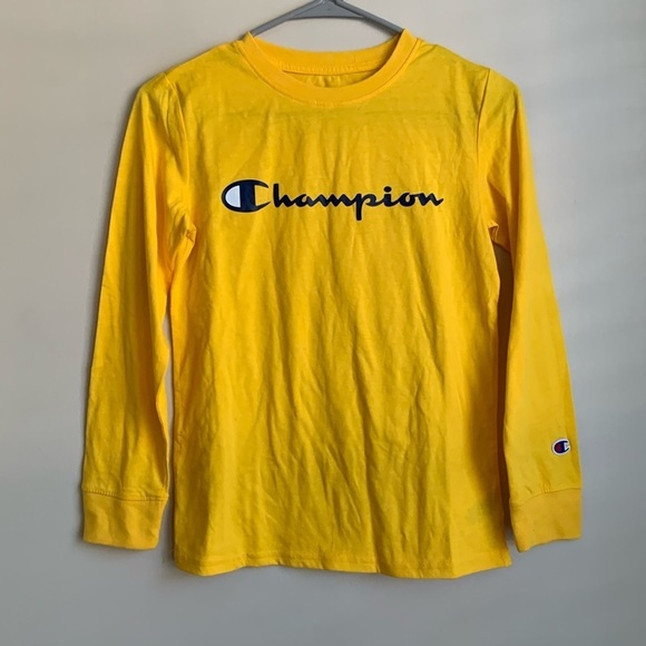 Champion Other - Champion long sleeve tee size medium (10/12) EUC worn once